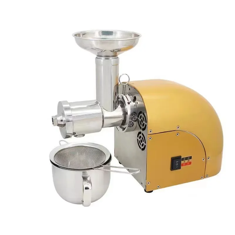 304 Stainless Stee Slow Masticating Auger Juicer Fruit and Vegetable Low Speed Juice Extractor Compact Cold Press Juicer Machine