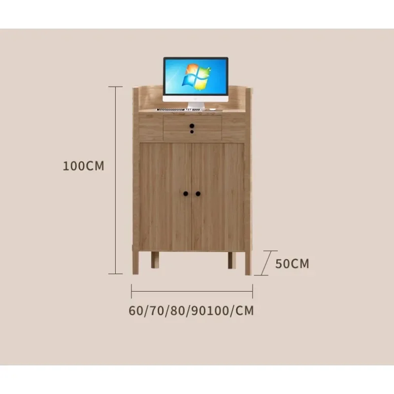 Checkout page Bar Reception Desk Cashier Table Chinese Restaurant Hotel Welcome Desk Small shops can be and simple