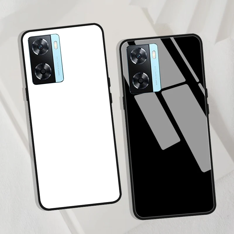 Premium Hard Back Bumper Case with Tempered Glass Cover - Sleek and Durable Protection