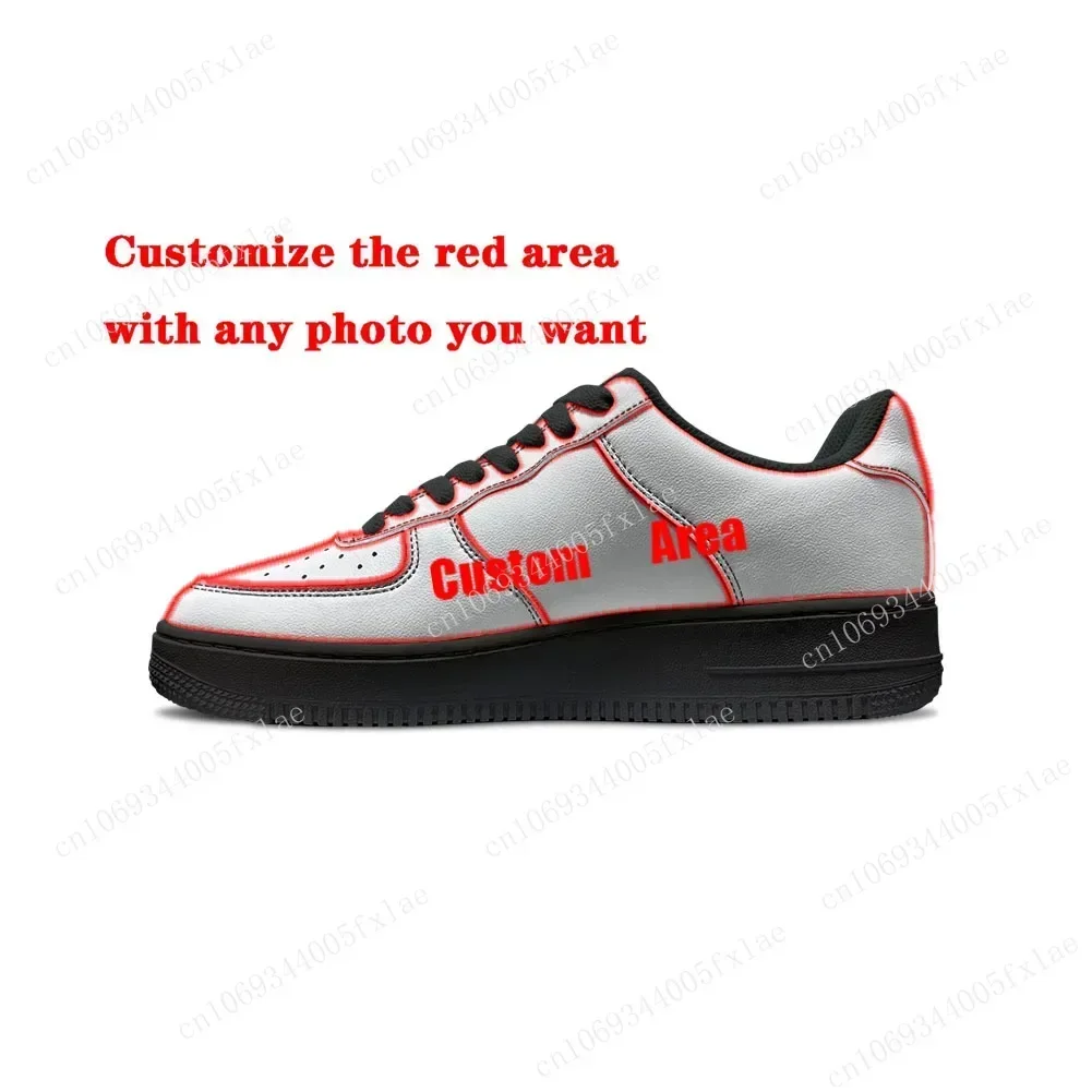 Custom Shoes Air Basketball Mens Womens Running Sports High Quality Flats Force Sneakers Lace Up Mesh tailor made Shoe DIY