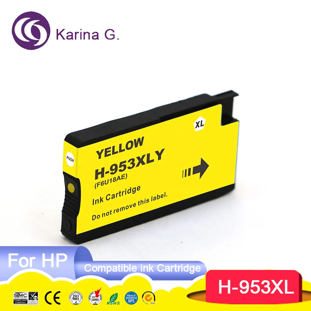 HP F6U18AE  HP 953XL High Yield Yellow Original Ink Cartridge