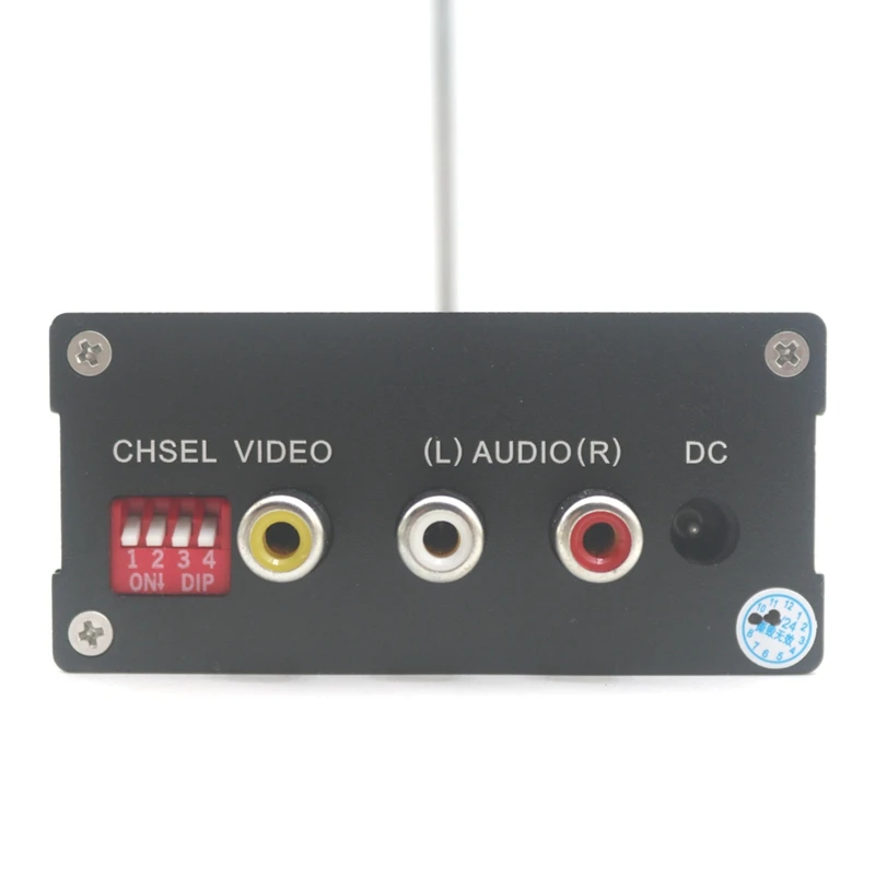 Trasmettitore di segnale TV 16CH trasmettitore TV Video Wireless UHF Set Top Box per trasmissione TV formato AV a UHF-TV PAL-D