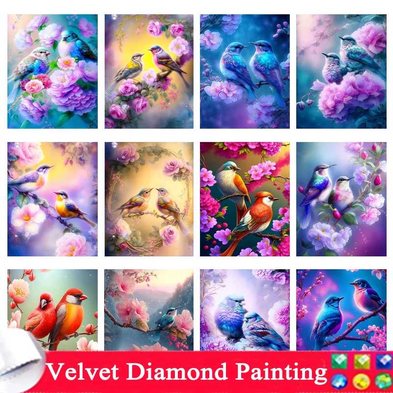 

Алмазная живопись "сделай сам", животное, птица, красочная фантазия, 5D полное искусство, вышивка крестиком, набор для домашнего искусства, Декор, подарки 885
