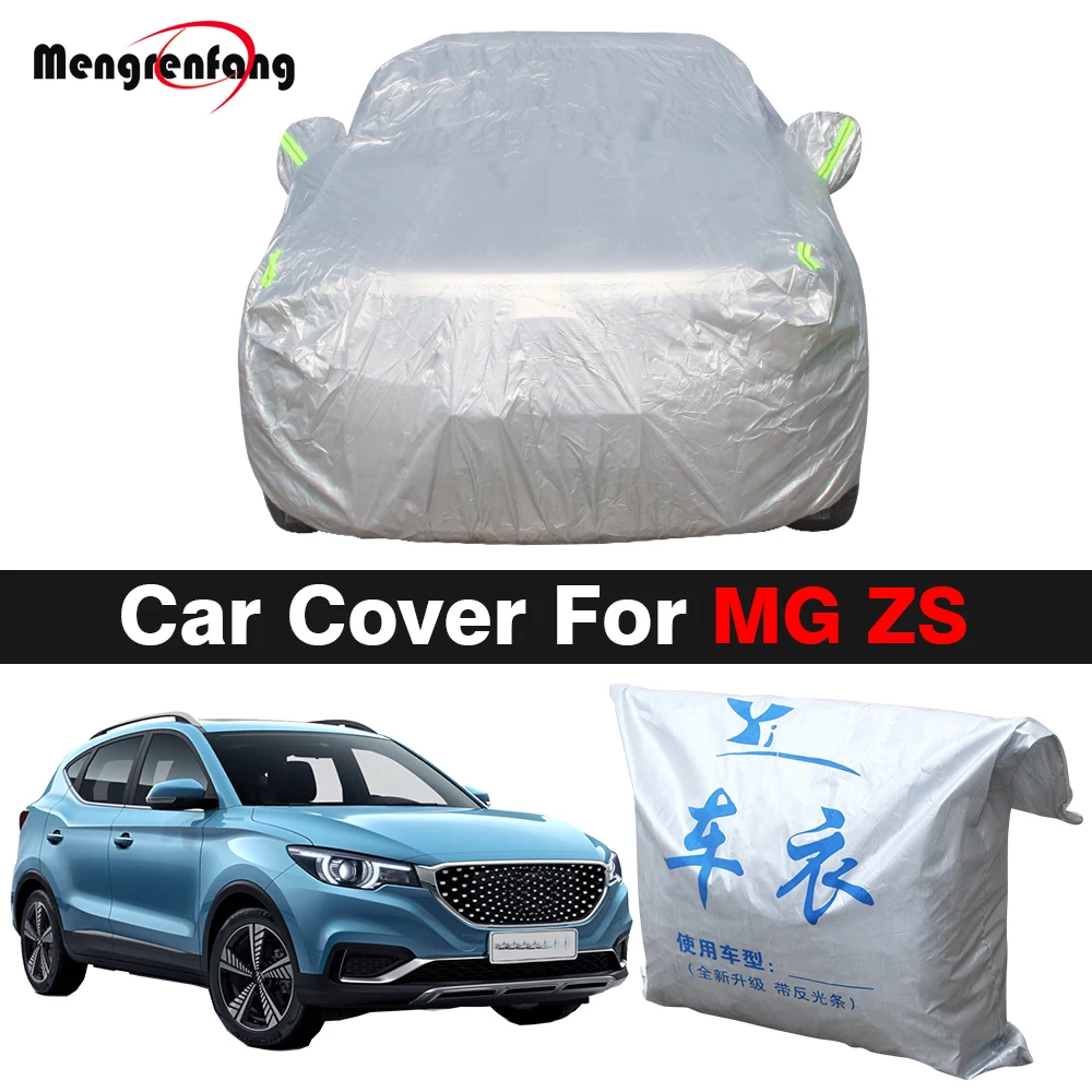 Car Cover For MG ZS ZX ZST Outdoor Anti-UV Sun Shade Rain Snow Prevent Auto  Cover All Season Suitable