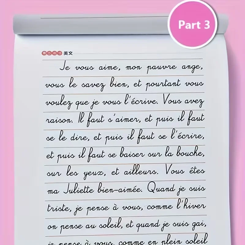 Studying French Calligraphy Involves Practicing The Art of Writing in Standard French Handwriting. - 5