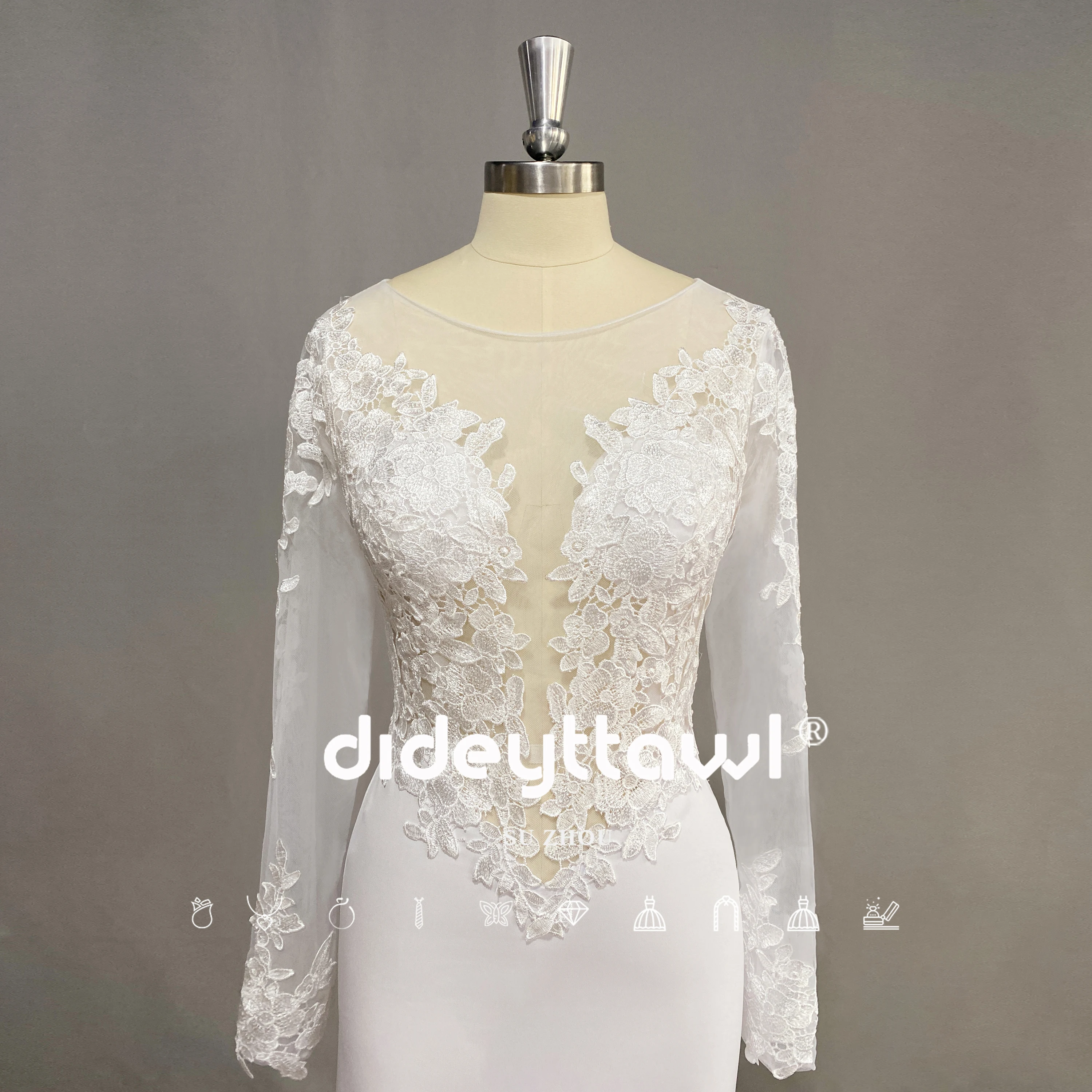 Рисунок 4 - Женское свадебное платье с юбкой годе DIDEYTTAWL