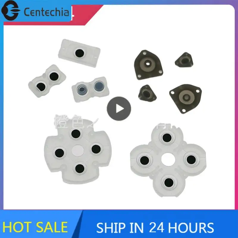 Ivyueenfor 4 Controller Sottile Tastiera Con Pulsante Adesivo In Gomma Conduttiva Siliconica Per Dualshock 4