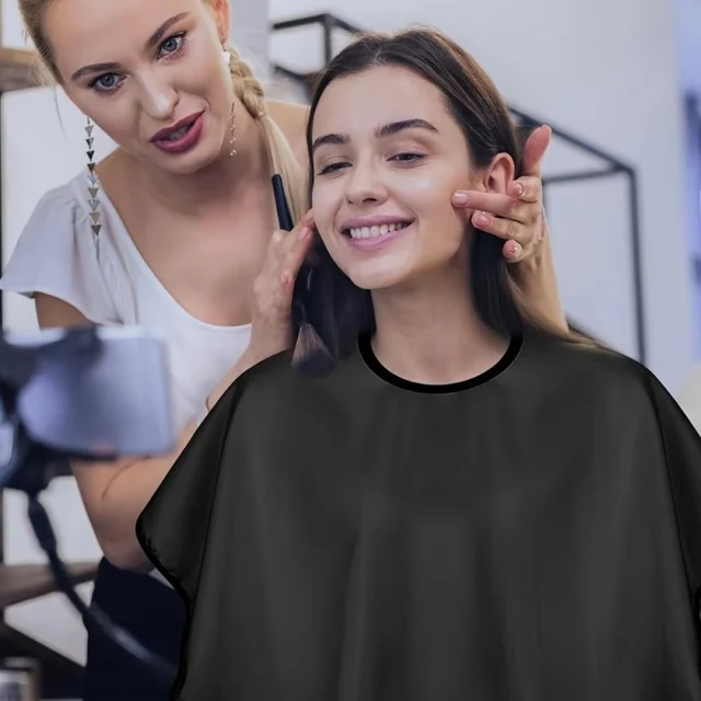 Short Wrap Square Hairdressing Cape 4