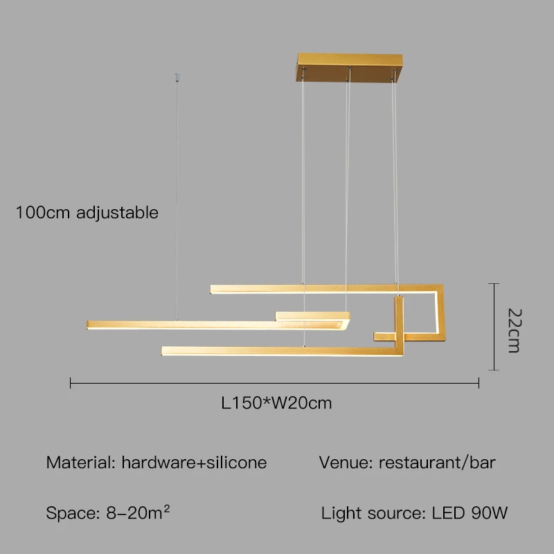 Gold-150cm