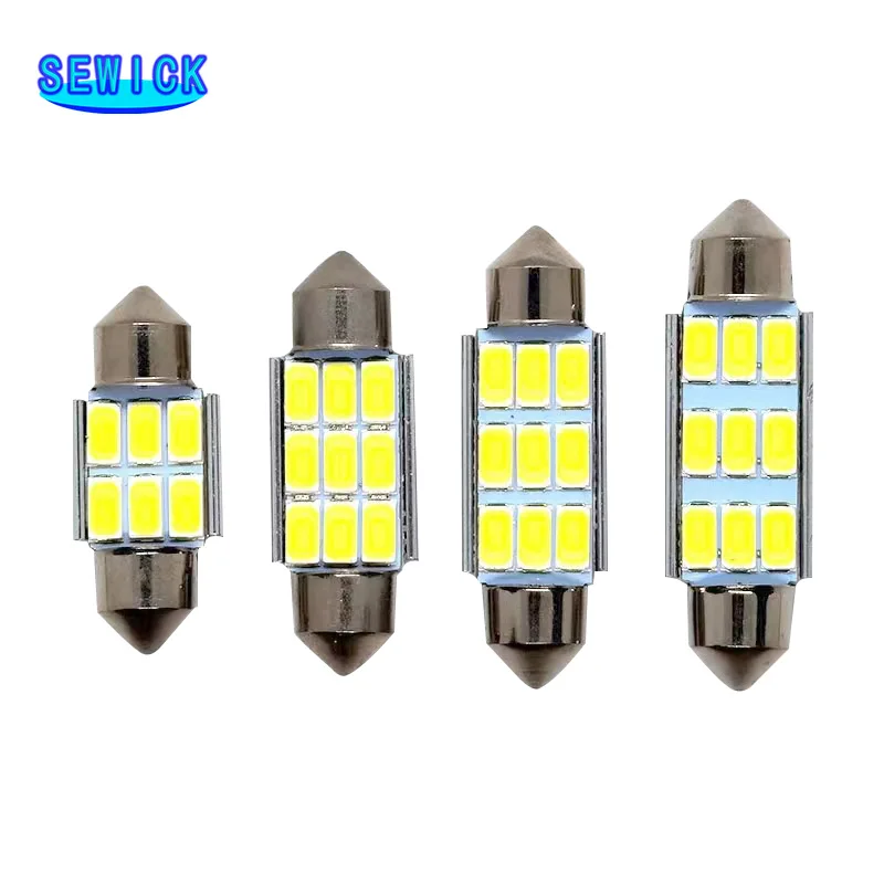 

500 шт. Festoon C5W светодиодный Canbus Bulbs 5630 9SMD 31/36/39/41 мм