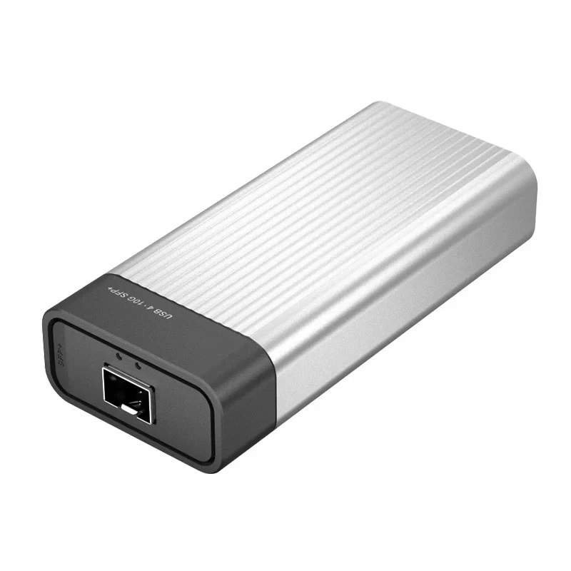 For QNAP QNA-UC10G1SF Network Converter USB4 Type-C To 10GbE