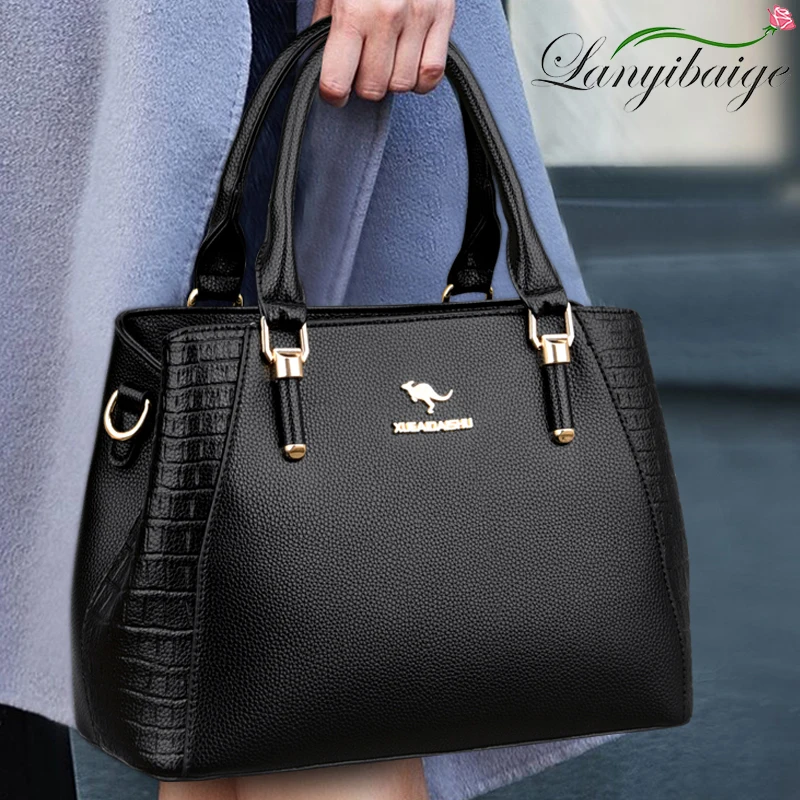Luxury Designer Handbag Brand High Quality Soft Leather Bags 2023 Sac