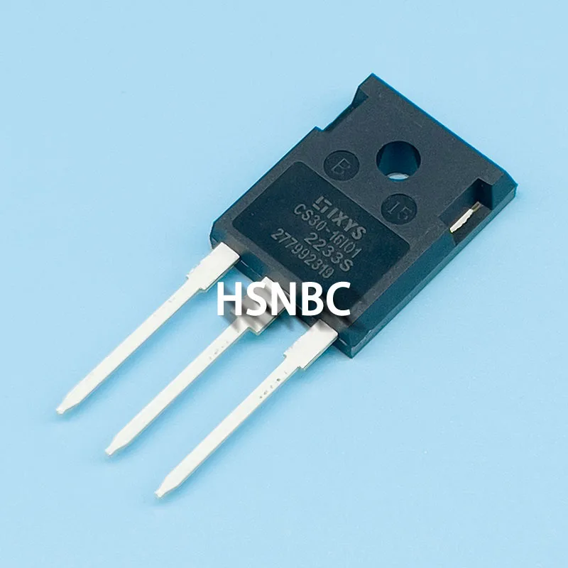 10Pcs/Lot CS30-16IO1 CS30-16I01 CS3016IO1 CS3016I01 TO-247 1600V 30A Single Thyristor New Imported Original