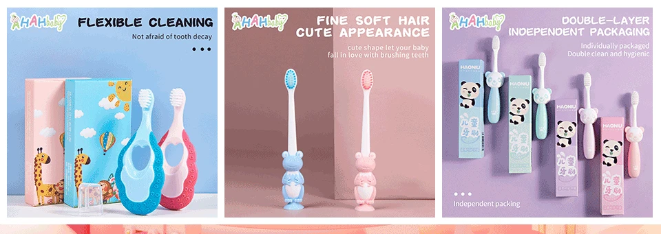 Baby Hair Brush And Comb Set for Newborn Massage Bath Shower Custom Logo Comb For Hair Mini Baby Brush Wooden Hair Brush for Kid