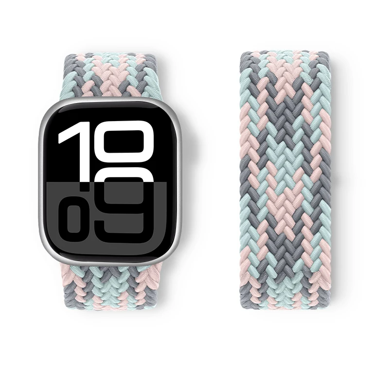 Braided Solo Loop Strap for Smartwatches - Stylish & Comfortable Bracelet Design