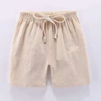 السراويل القصيرة الأطفال السراويل للبنين بنات ملابس القطن الصلبة تنفس الصيف عارضة الرياضة الشاطئ الاطفال السراويل مرونة الشباب 5