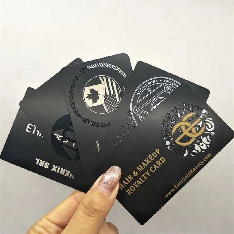 Custom  13.56MHZ NFC Metal RFID Chip Hotel Key Card