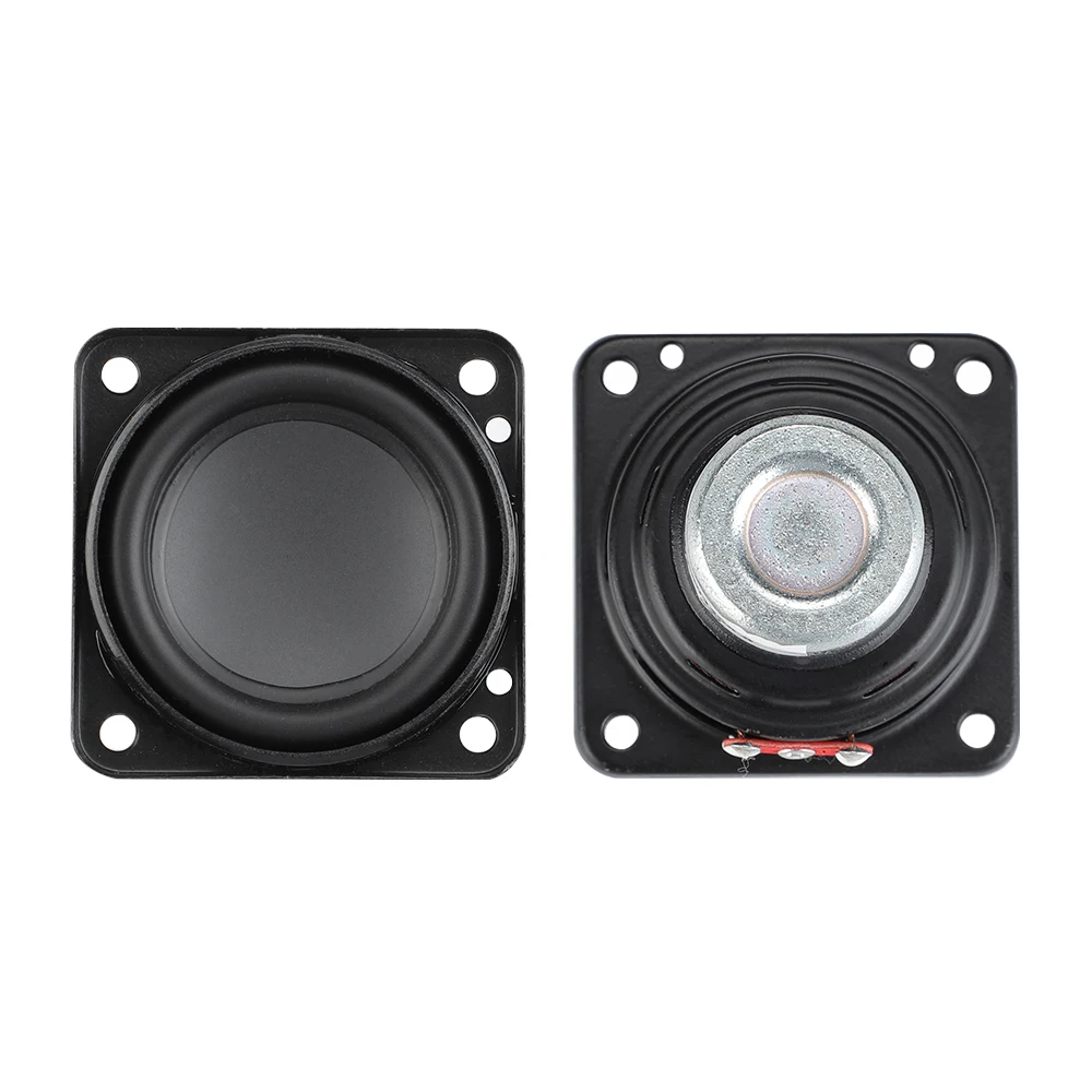2Pcs 1.5 Inch 43MM 4 Ohm 5W Portable Full Range Audio Speaker Amplifier for Home Theater