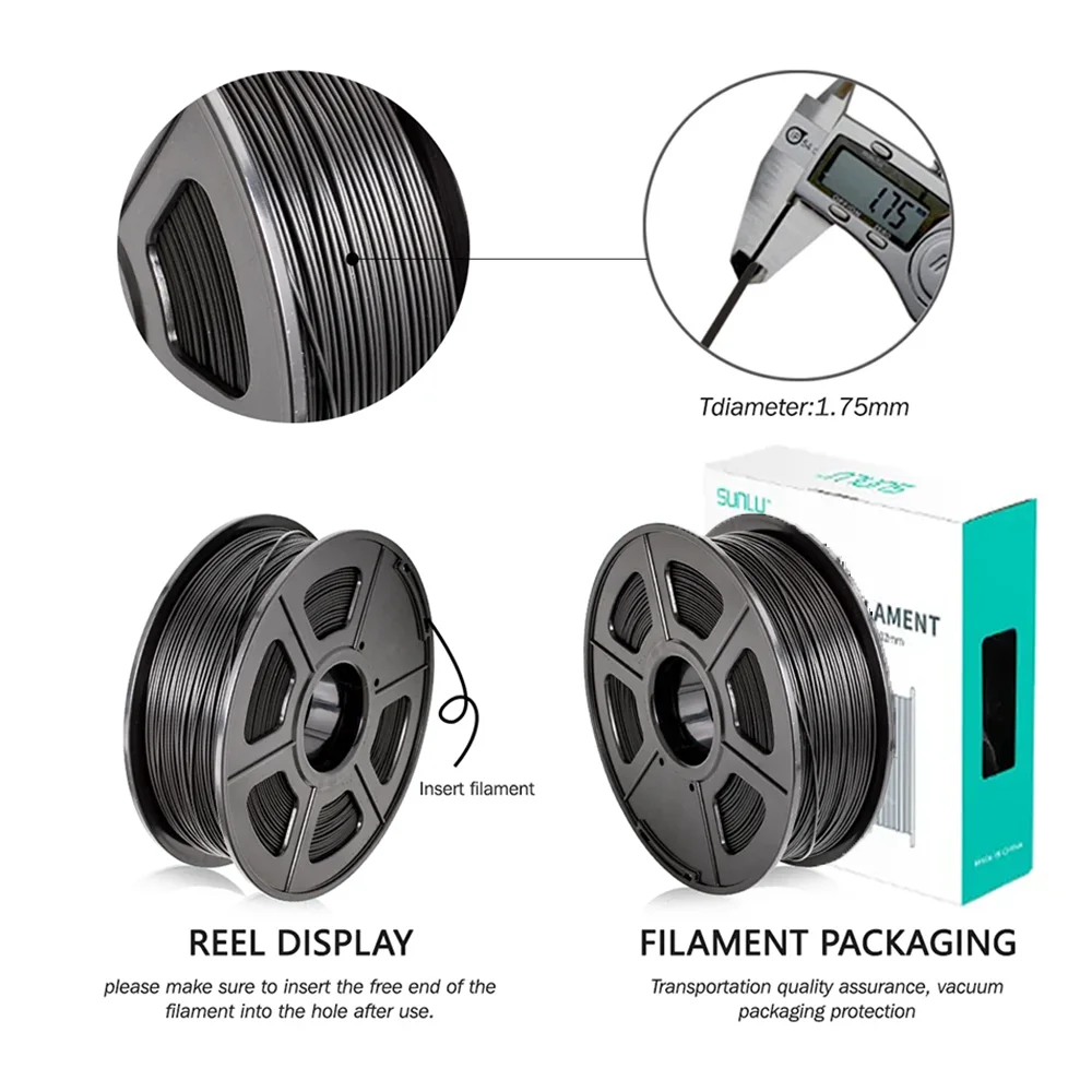 Рисунок 2 - 1 рулон PLA Plus/прозрачная нить SUNLU 1