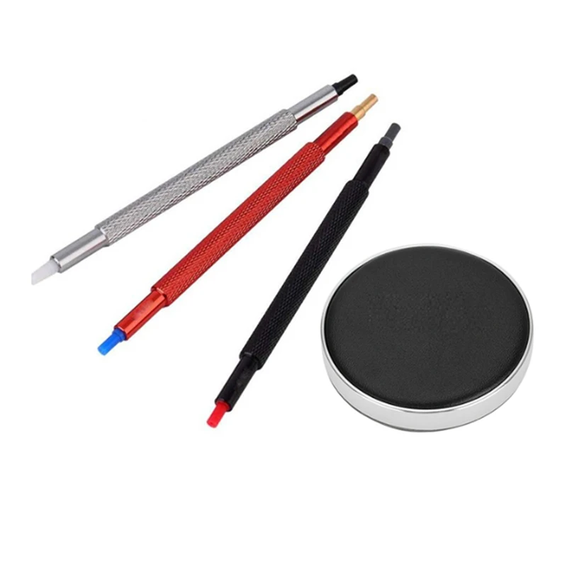 4Pcs Watch Hand Pressers Pusher Fitting Set Kit Watchmakers Wrist Watch Repair Tool Care Kit