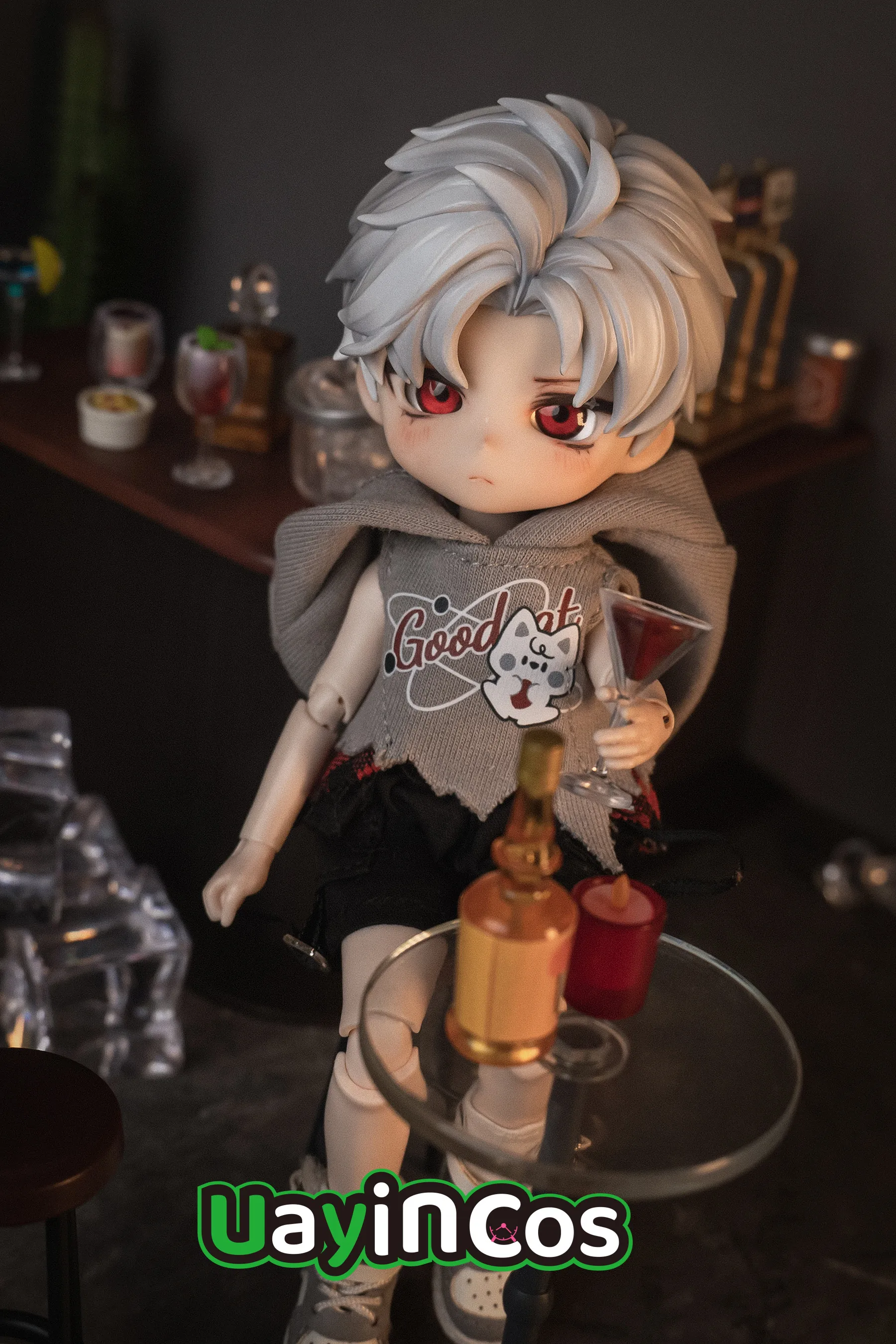 Love and deepspace Sylus OB11 Gsc BJD Hair Shell Wig Detachable