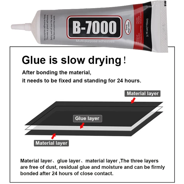 B-7000 Clear Contact Adhesive 5