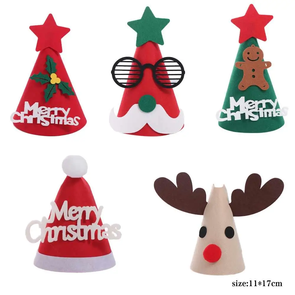 Party Supplies Santa Claus Christmas Hat Christmas Decorations Party Hat Festive Supplies Xmas Celebration Decoration for Families