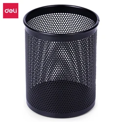 Durable Metal Mesh Pencil Holder and Desk Organizer (Round)