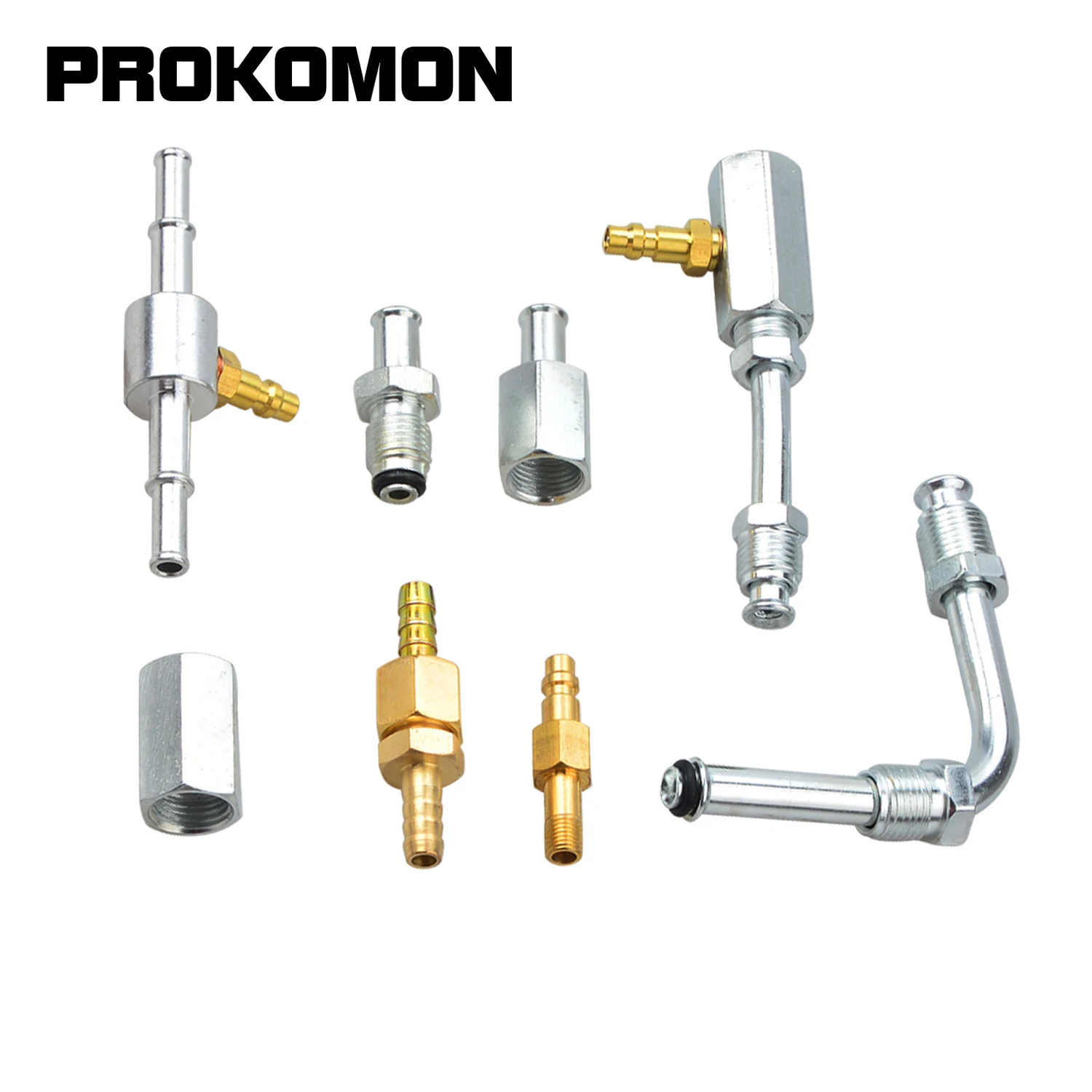 연료 주입 압력 테스터 키트, 정확한 독서용 듀얼 다이얼, 0-140 PSI 게이지