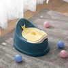 Toddler Potty Baby Toilet Trainer Portable Training Toilet For Travel Stable And Safe Oval Bottom Design Non Slip Potty For 1