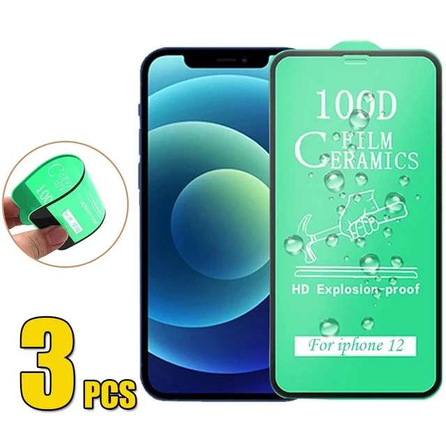 Protector de pantalla cerámica mate iPhone 13 12 Pro Max Película protectora  iPhone 12mini Película protector pantalla iPhone 11 Pro Película protector  iPhone XR Vidrio suave iPhone 12 iphone13 mini Película - AliExpress