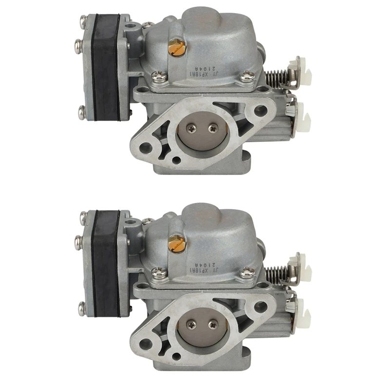

2X Boat Outboard Carburetor Marine Motor Carbs Carburetor Assy For TOHATSU Outboard 9.8/8HP 2-Strokes Engine 3B2-03200-1