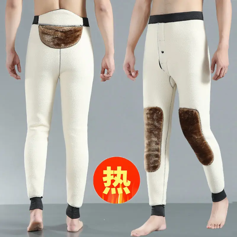 Thermal Underwear Men Winter Pants Leggings Warm Tights Long Johns  Underpants Male Plus Thickened Thermal Cotton Leggings XXXXL - AliExpress