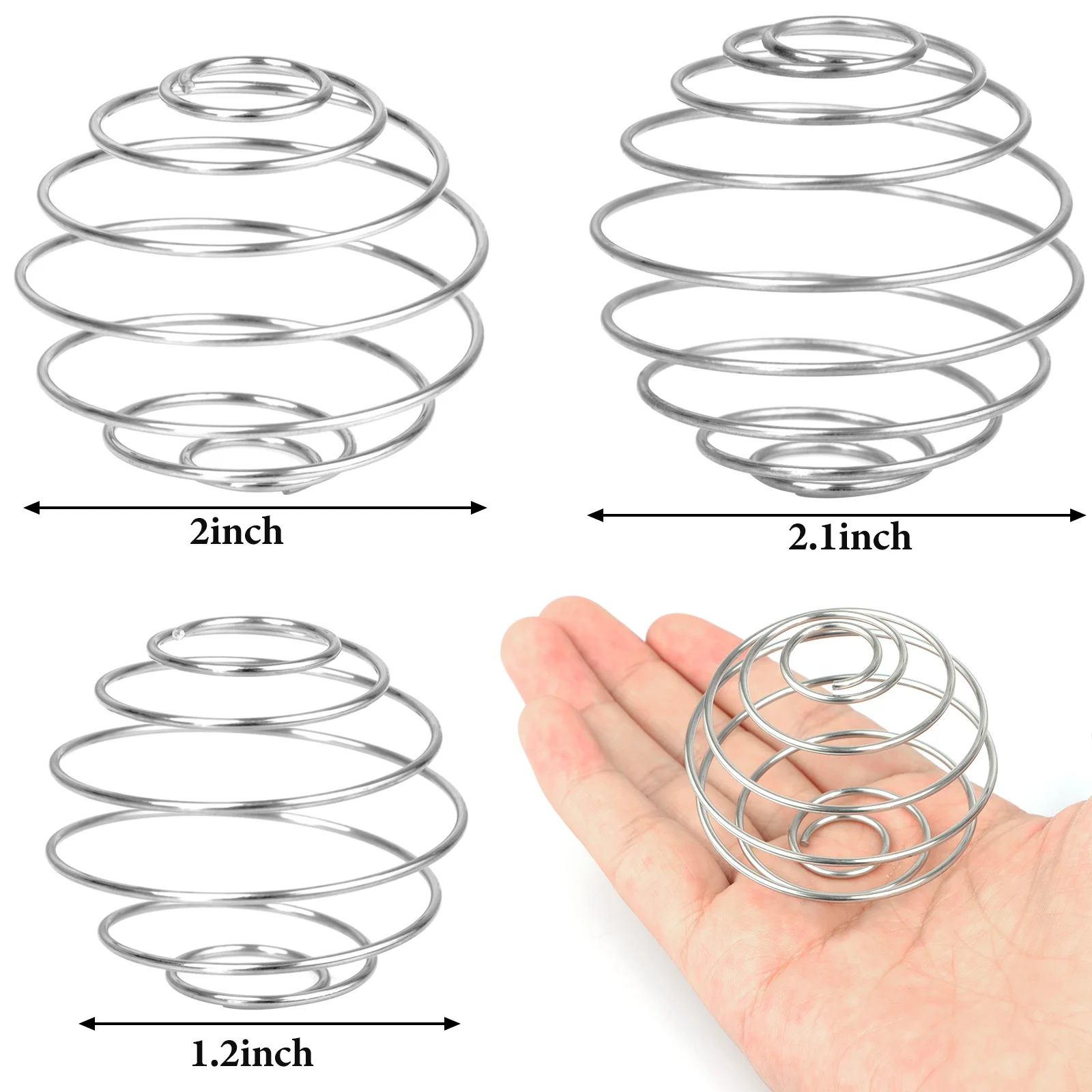 Multifunctional Protein Shake Blender Stainless Steel Blender Ball Mixing Shaker Ball 9Pcs protein shake blender