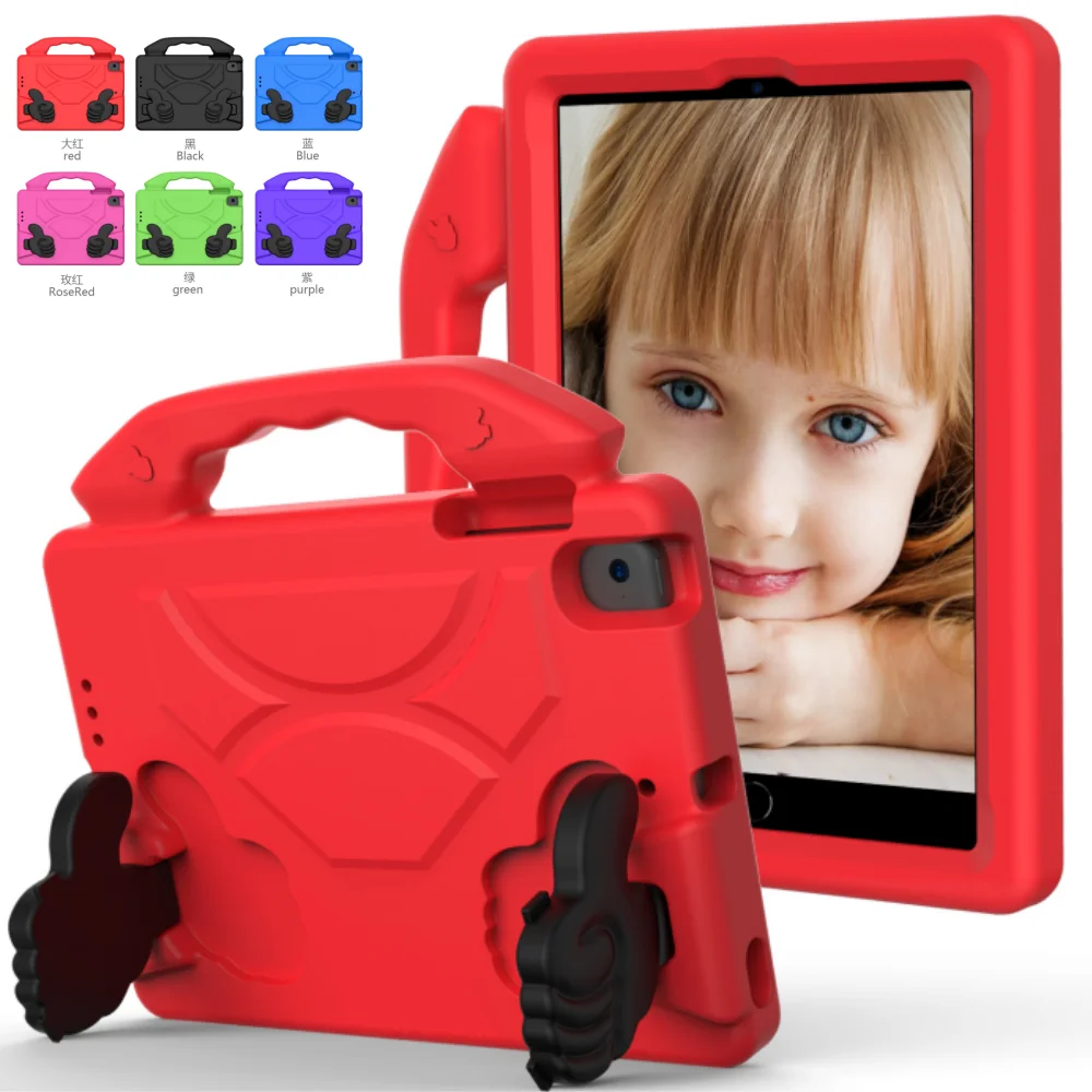 Children's Shockproof EVA Tablet Cover with Thumbs Up Stand для iPad Mini