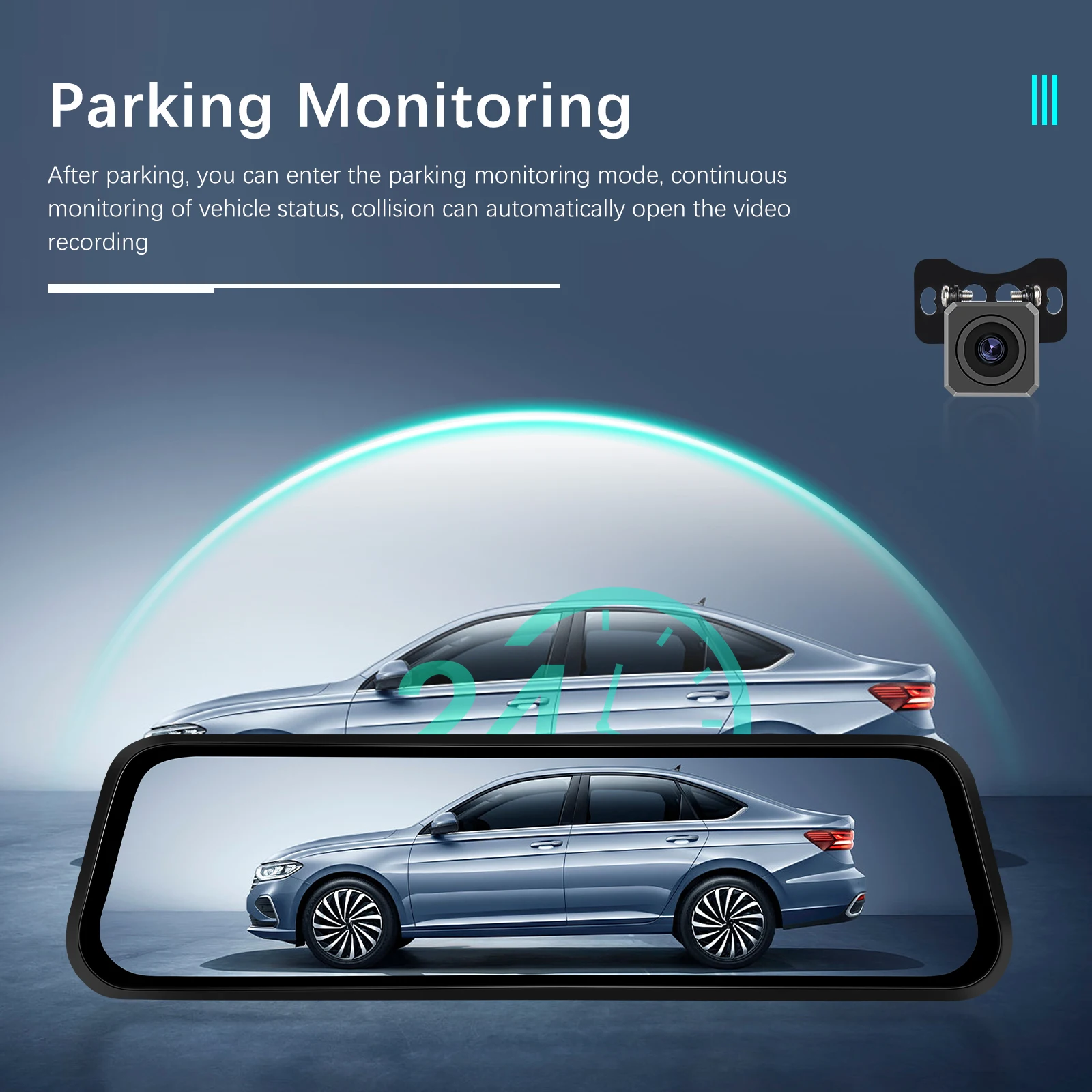 Podofo   ķ, GPS DVR ̷  ī޶, 24 ð  , Ĺ  ڵ  ġ ũ, G- IP66, 9.66 ġ 4K