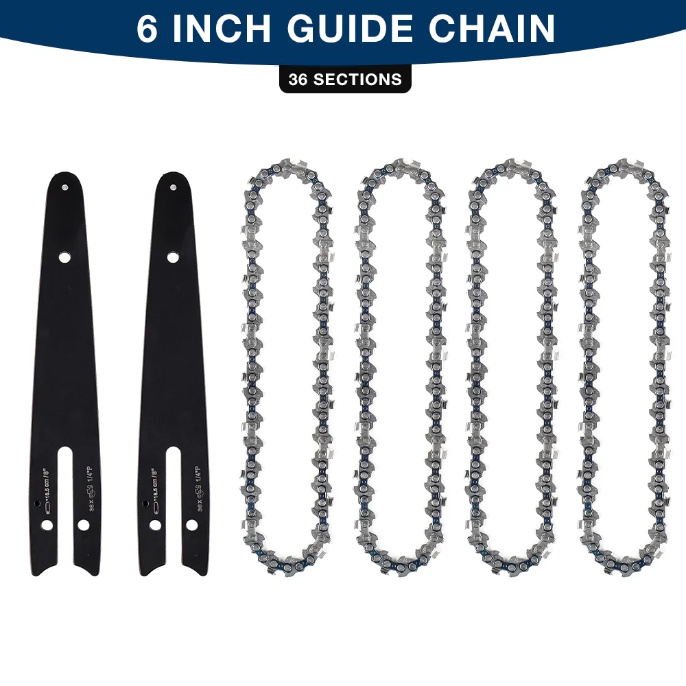 RICAMBIO MOTOSEGA BARRA Guida Catena Per Motosega Elettrica 4/6 Pollici EUR 10,44 - IT - Foto 8