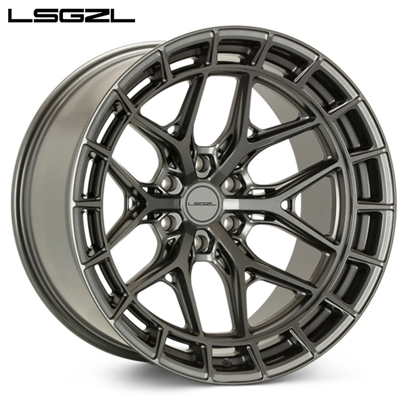 

Passenger off-road wheels aluminum alloy customize for Mercedes C8 BMW Ferrari 5x120 deep concave 16-26 inch wheel
