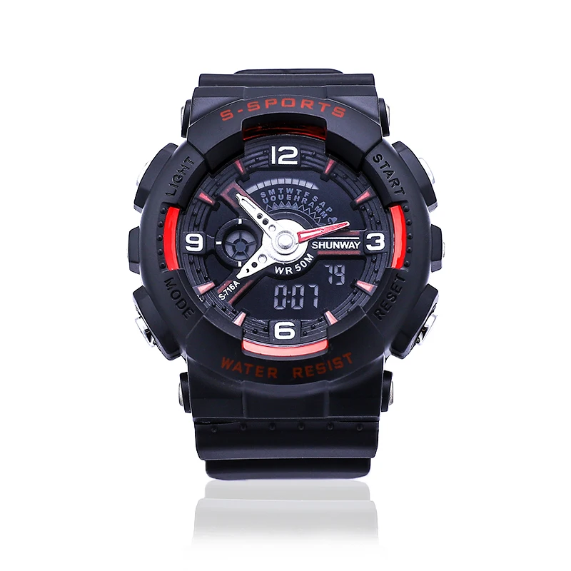 New Men Sport Watch Waterproof Style Digital Watches For Men Alarm Chrono Led Electronic Clock Square Man Wristwatch 2022 