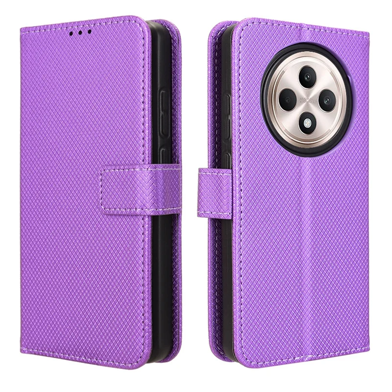 For OPPO Reno12 FS 5G Diamond Wallet Case Anti drop magnetic Stand Protection Case for OPPO Reno12 FS 5G Phone