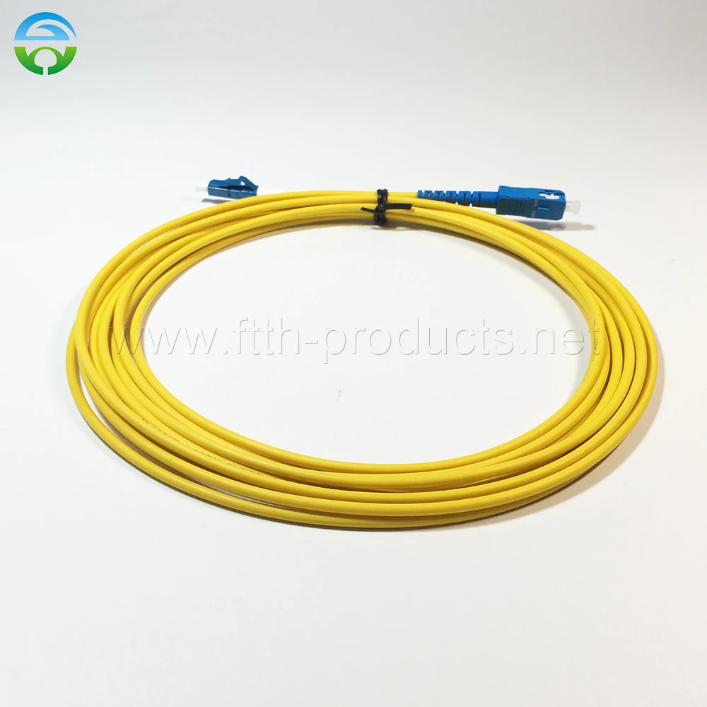Патч-корд 10 шт LC/UPC-SC/UPC SM Simplex G652D 3 0 |