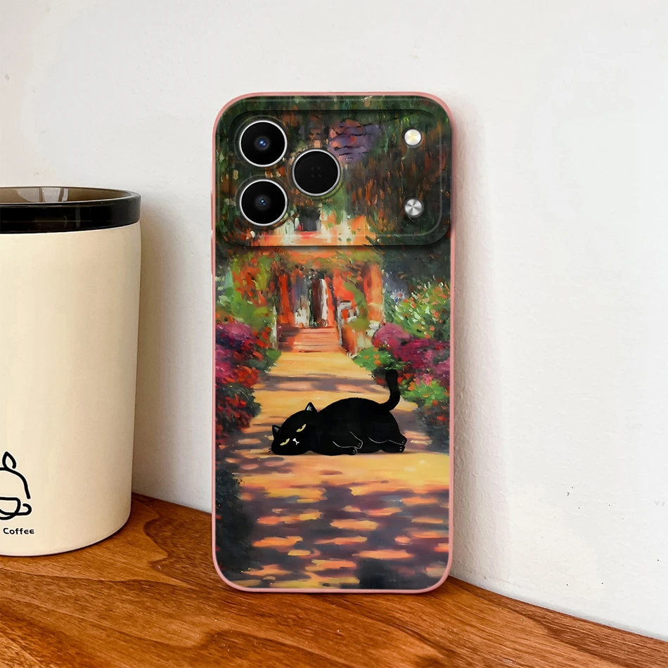 Funny Cartoon Animals Lens Protection Soft Liquid Silicone Back Cover Case