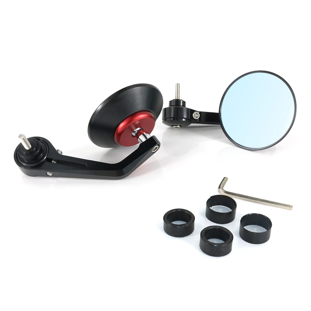 7/8 22mm Ϲ   ̷ ڵ  Rearview Side Mirror Triumph DAYTONA 600 650 Tiger 800 Speed Triple 750
