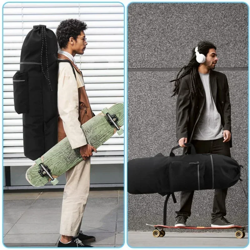 Big Freediving Long Fins Backpack Waterproof Lightweight Diving Equipment Storage Bag Outdoor Skateboard Yoga Long Flippers Bag skateboard bag,skateboard carry bag,roller skates bag