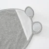 0-3Months Newborn Baby Sleeping Bag With Hat Set Adjustable Baby Swaddle Blanket Summer Thin Breathable Soft Cotton Boys Girls 5