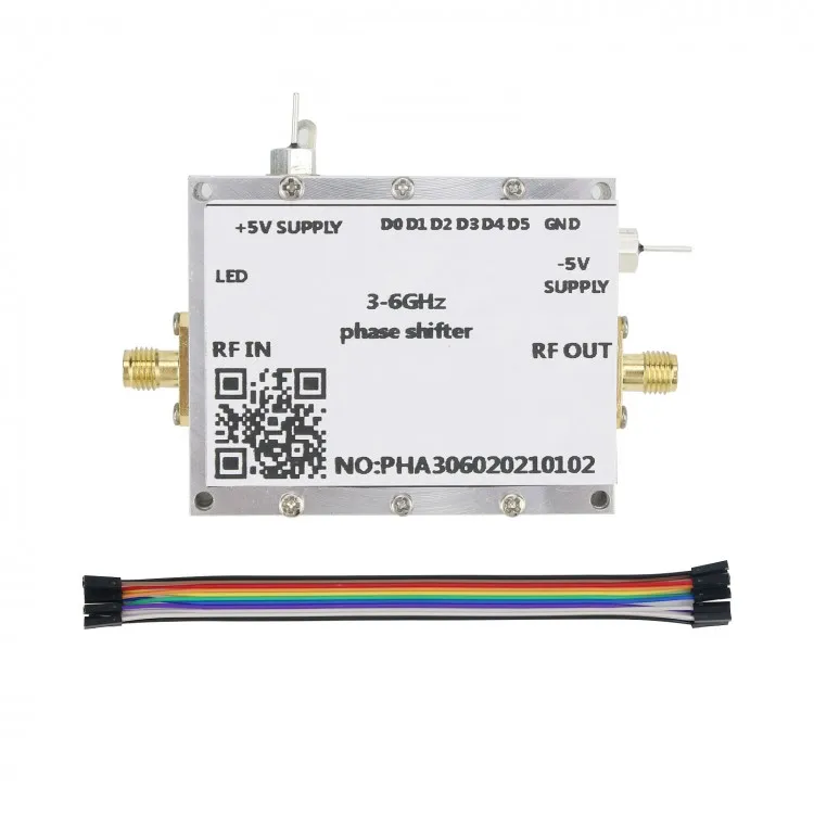 

3-6GHz RF Phase Shifter 5.8G Digital Phase Shifter C-Band Microwave Phase Shift Module