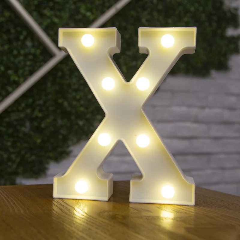 Illuminating LED Letter & Number Lights