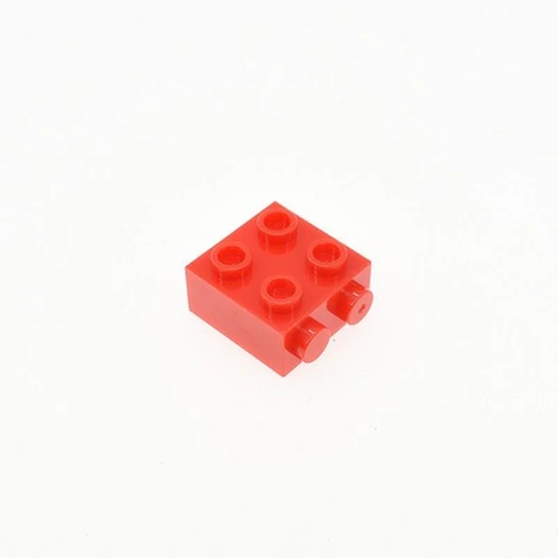MOC 브릭 부품 22885 브릭 수정 1x2x1 2/3, 스터드 포함, 1 면 클래식 조각 빌딩 블록 장난감 액세서리
