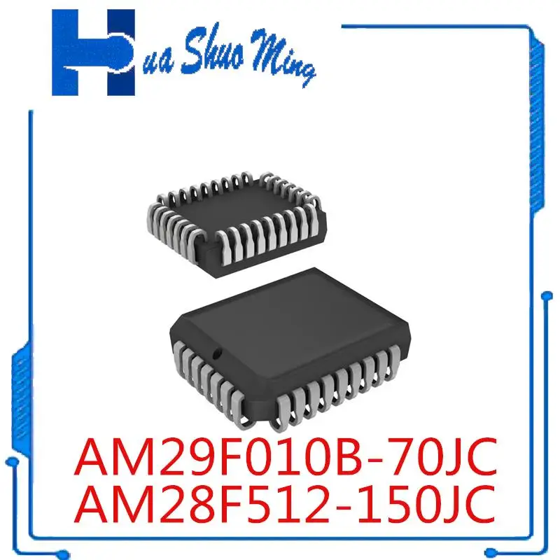 

50 шт./лот AM28F512-150JC AM28F512 28F512 PLCC32.