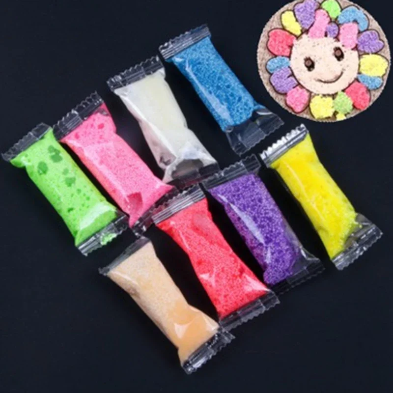 

HX5D Sponge Snow Mud, 8 Handmade Puzzle, 5G, Light Clay Toy